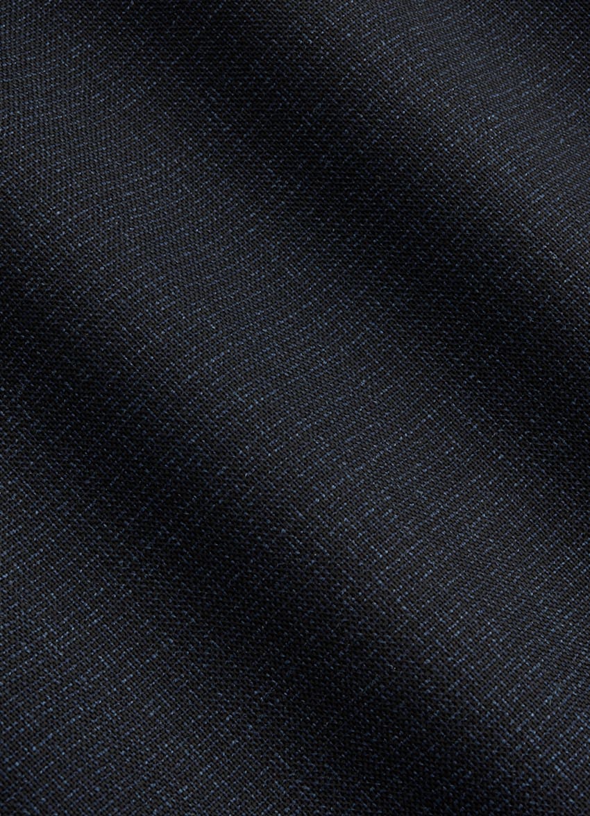 SUITSUPPLY All Season Pure Tropical Wool by Vitale Barberis Canonico, Italy Navy Perennial Tailored Fit Havana Suit