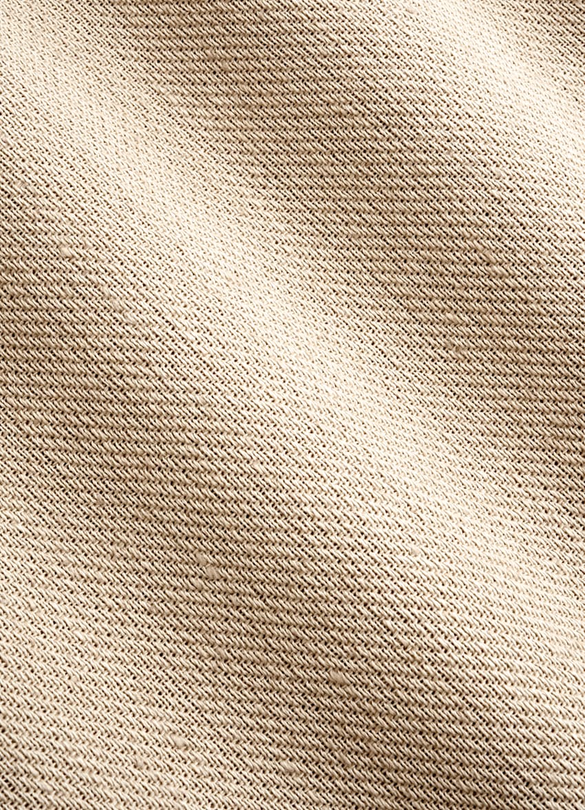 SUITSUPPLY Estate Puro lino - Rogna, Italia Abito Milano light brown tailored fit