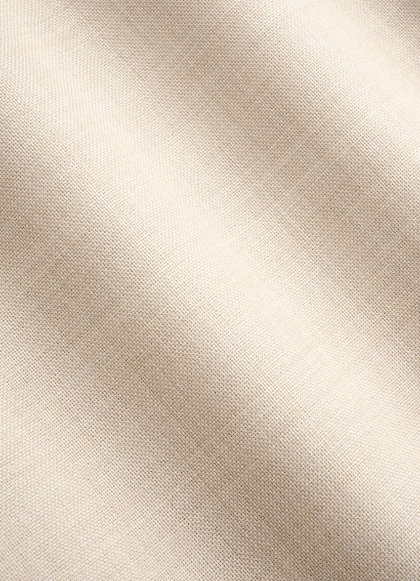SUITSUPPLY All Season Pure Tropical Wool by Vitale Barberis Canonico, Italy Light Brown Perennial Tailored Fit Havana Suit