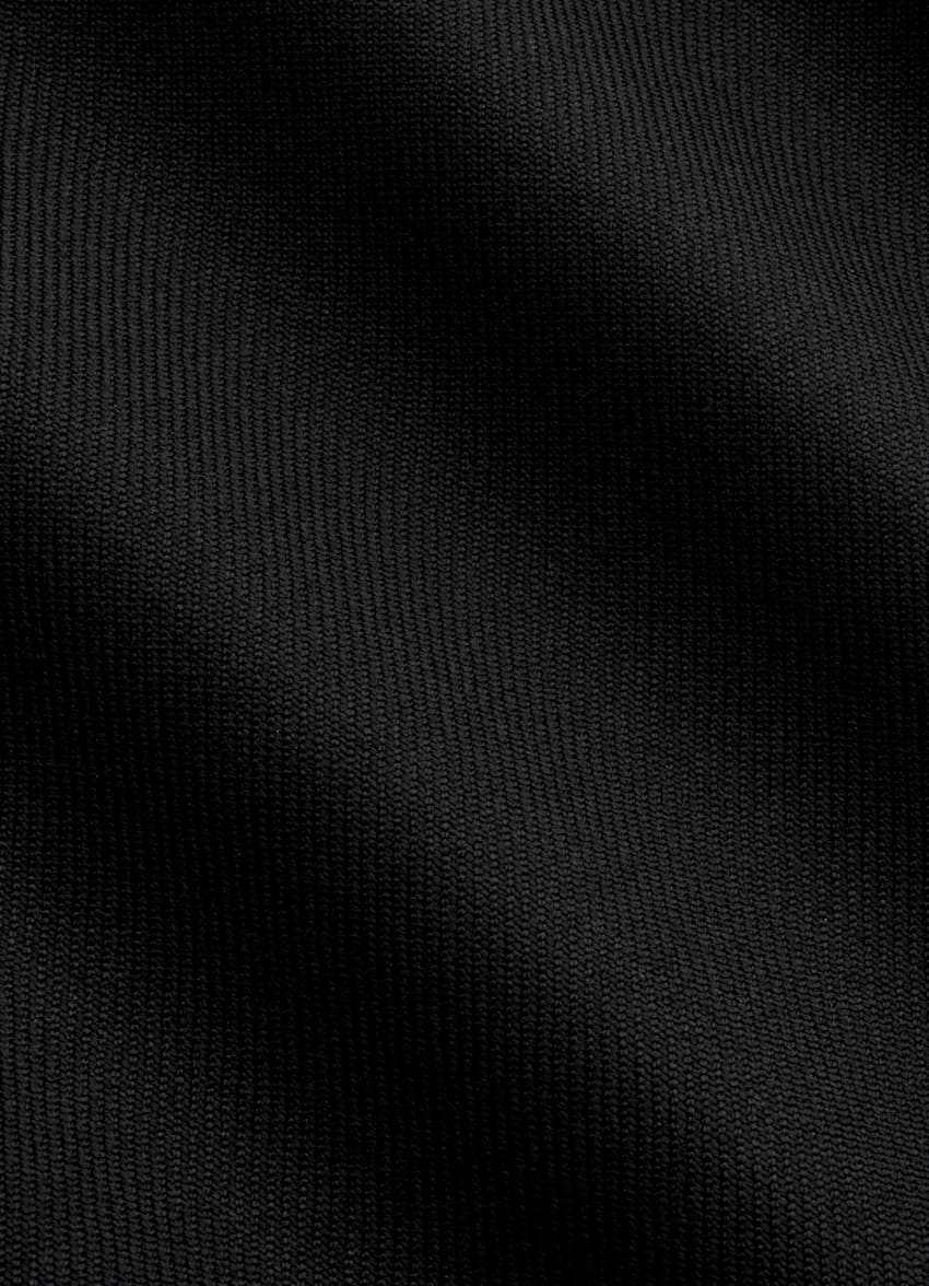 SUITSUPPLY All Season Wool Mohair par Rogna, Italie Black Relaxed Fit Roma Suit
