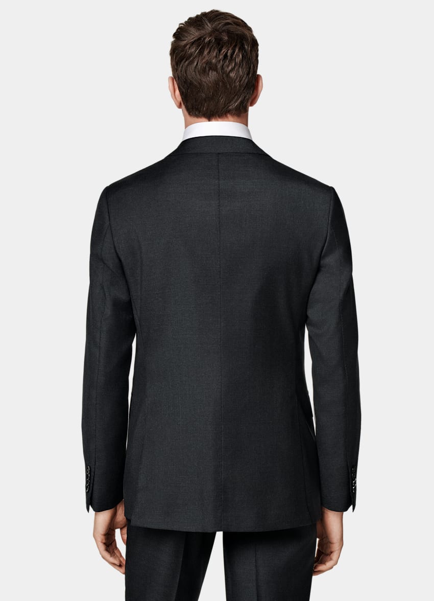 Dark Grey Perennial Napoli Suit in Pure Wool | SUITSUPPLY DE