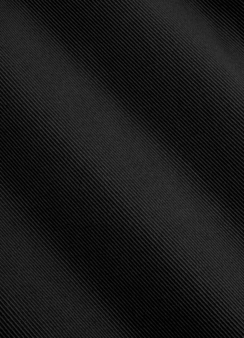 SUITSUPPLY All Season Stretch Cotton by Cervotessile, Italy Black Wide Leg Tapered Chinos