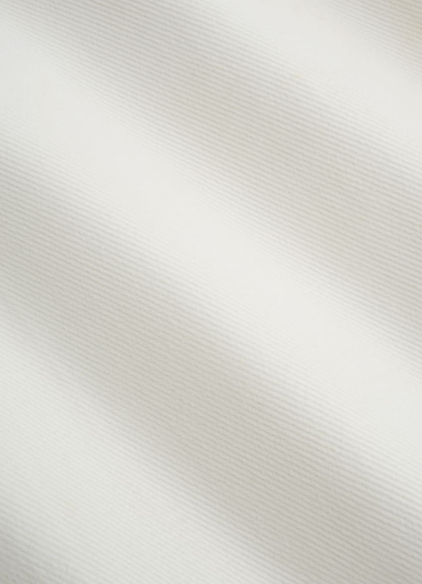 SUITSUPPLY Coton stretch - Di Sondrio, Italie Pantalon Milano blanc cassé