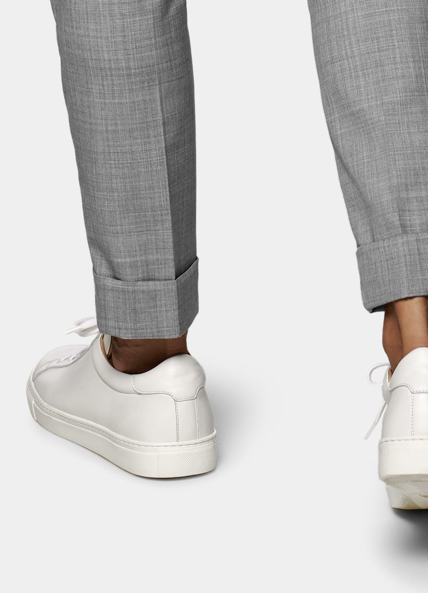 Light Grey Soho Trousers | Pure S120's Tropical Wool | Suitsupply ...