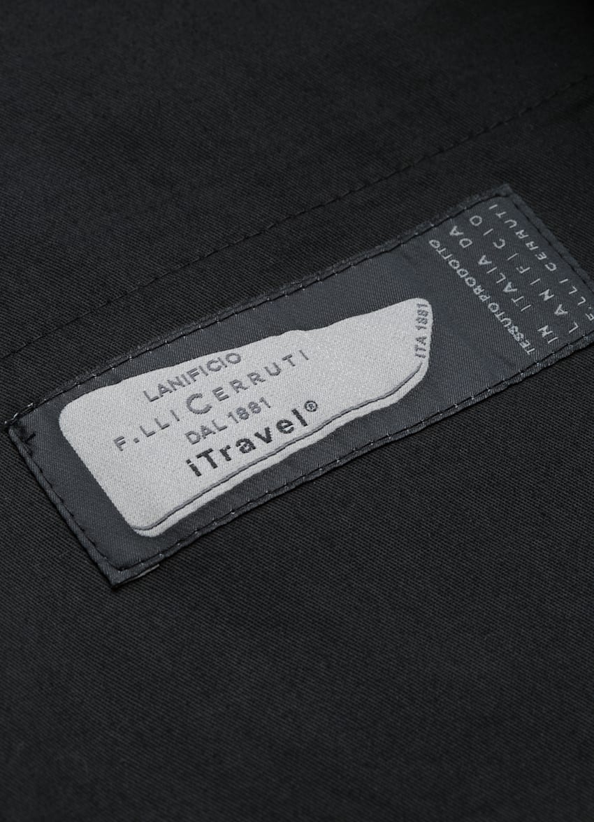 Dark Grey Brescia Trousers | Pure Wool Traveller | Suitsupply Online Store