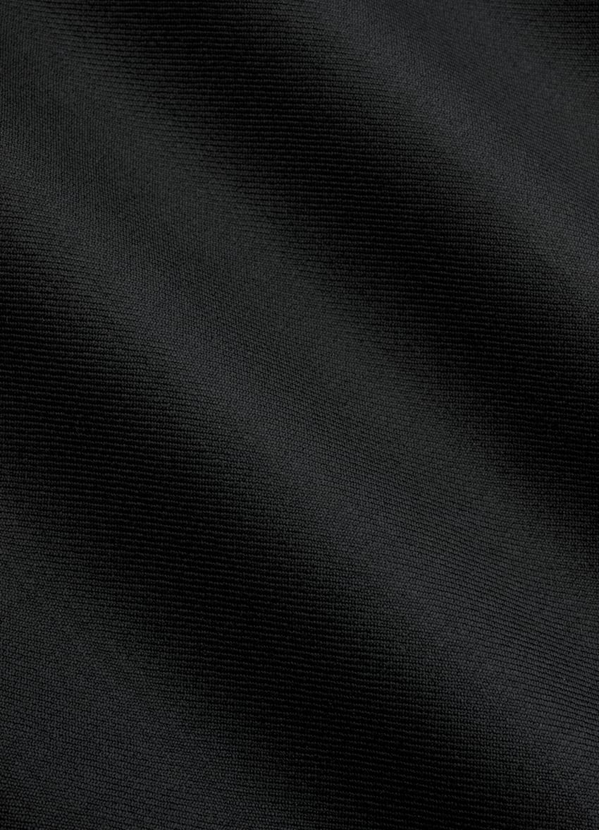 SUITSUPPLY All Season Pure Wool by Reda, Italy Black Perennial Slim Leg Straight Suit Trousers