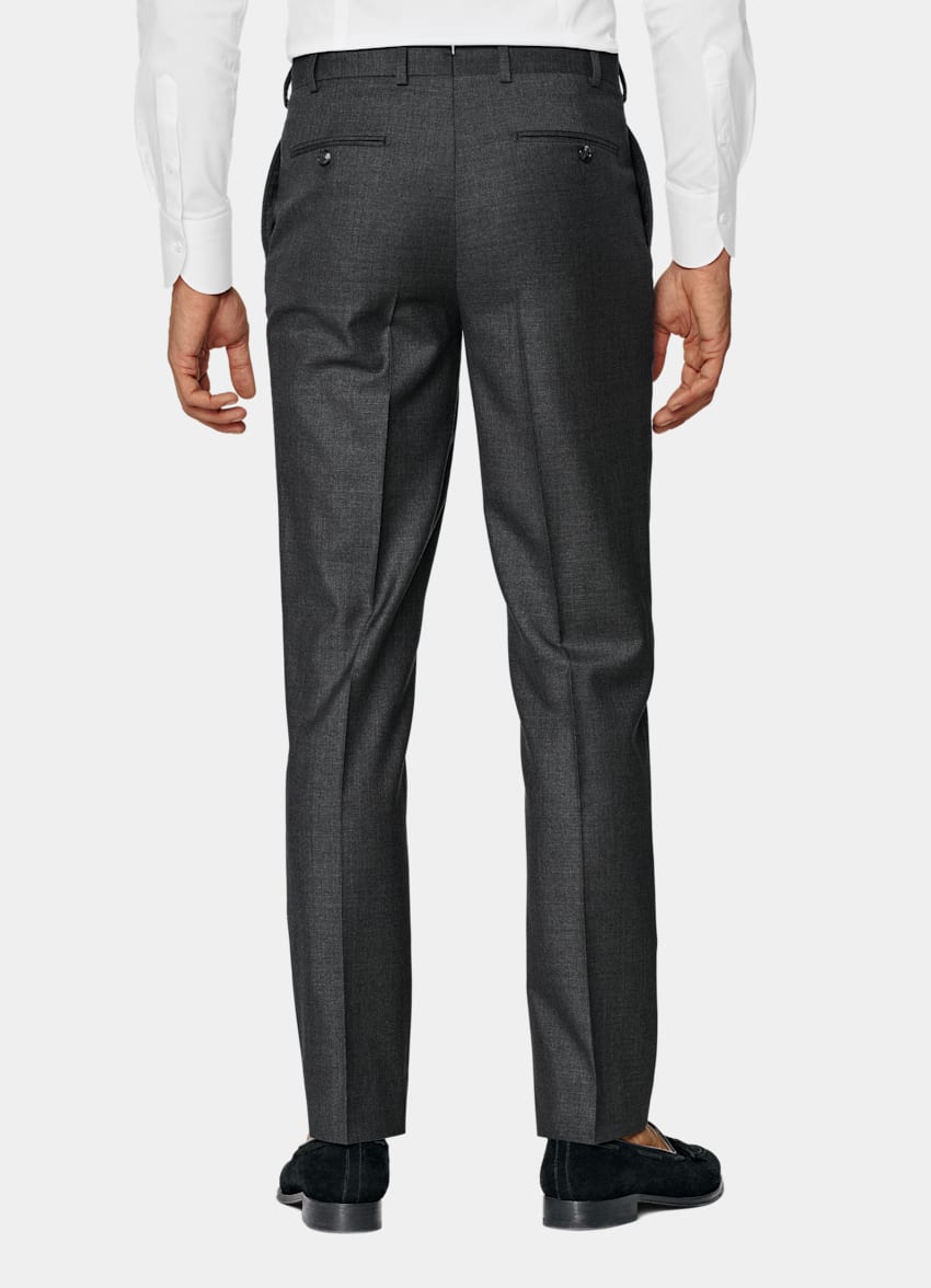 Dark Grey Brescia Suit Trousers | Pure Wool S110's | SUITSUPPLY IN