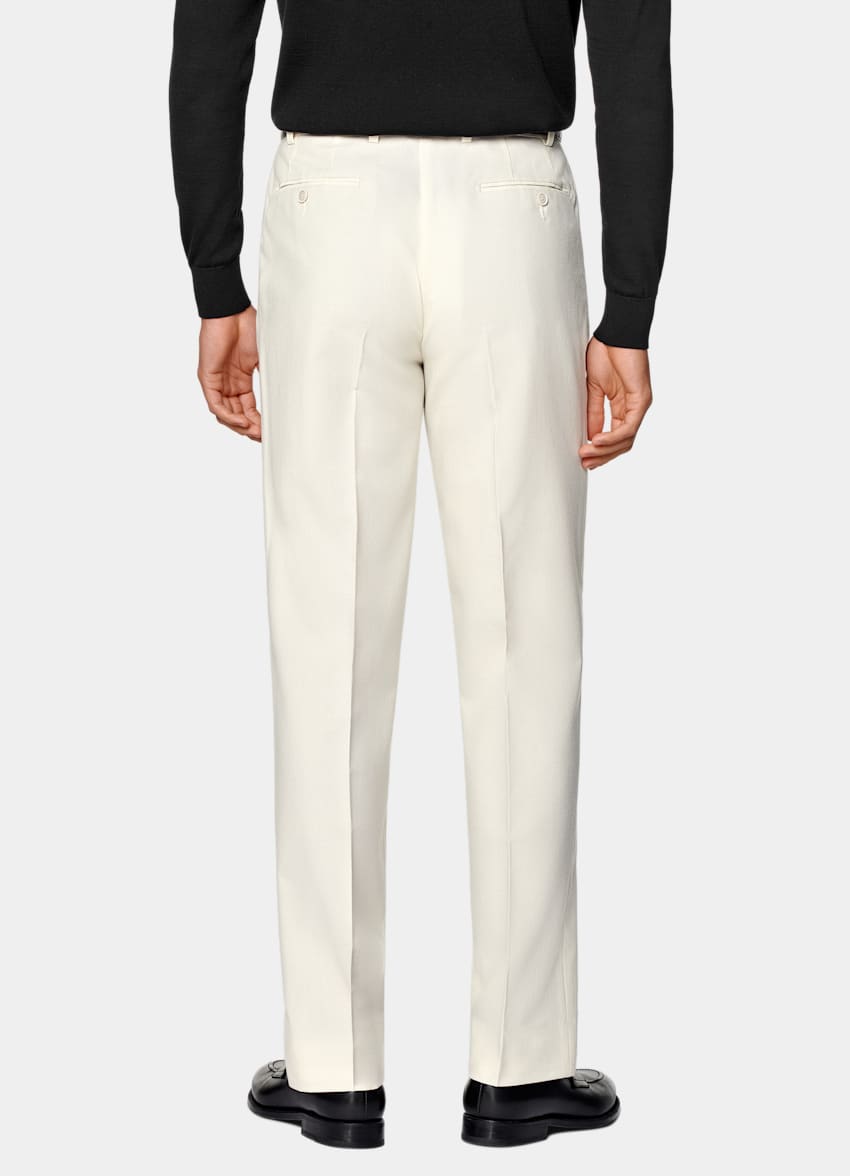 Off-White Straight Leg Trousers