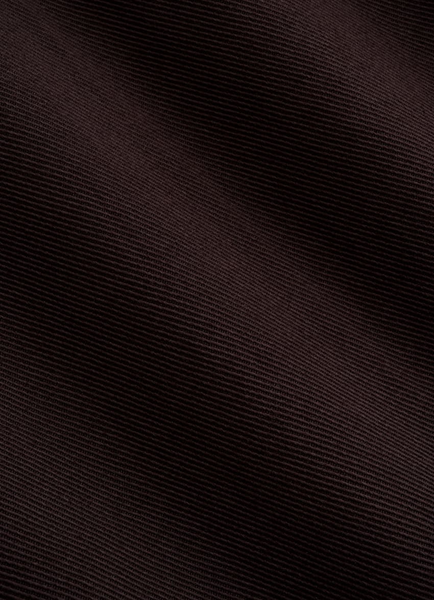 SUITSUPPLY All Season Stretch Cotton by Cervotessile, Italy Dark Red Slim Leg Chinos