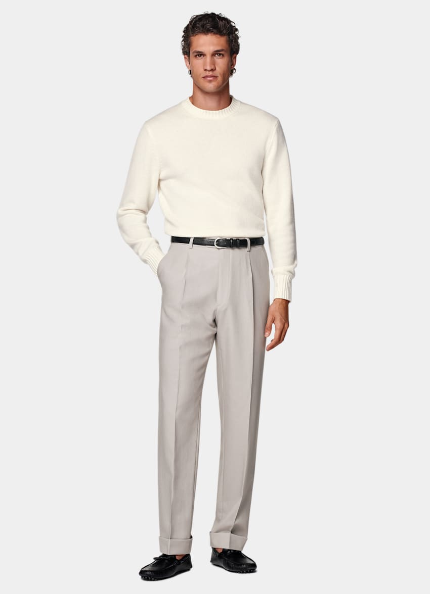 スーツ ULTERIOR WOOL LIGHT MELTON WIDE PANTS ULTERIOR WOOL