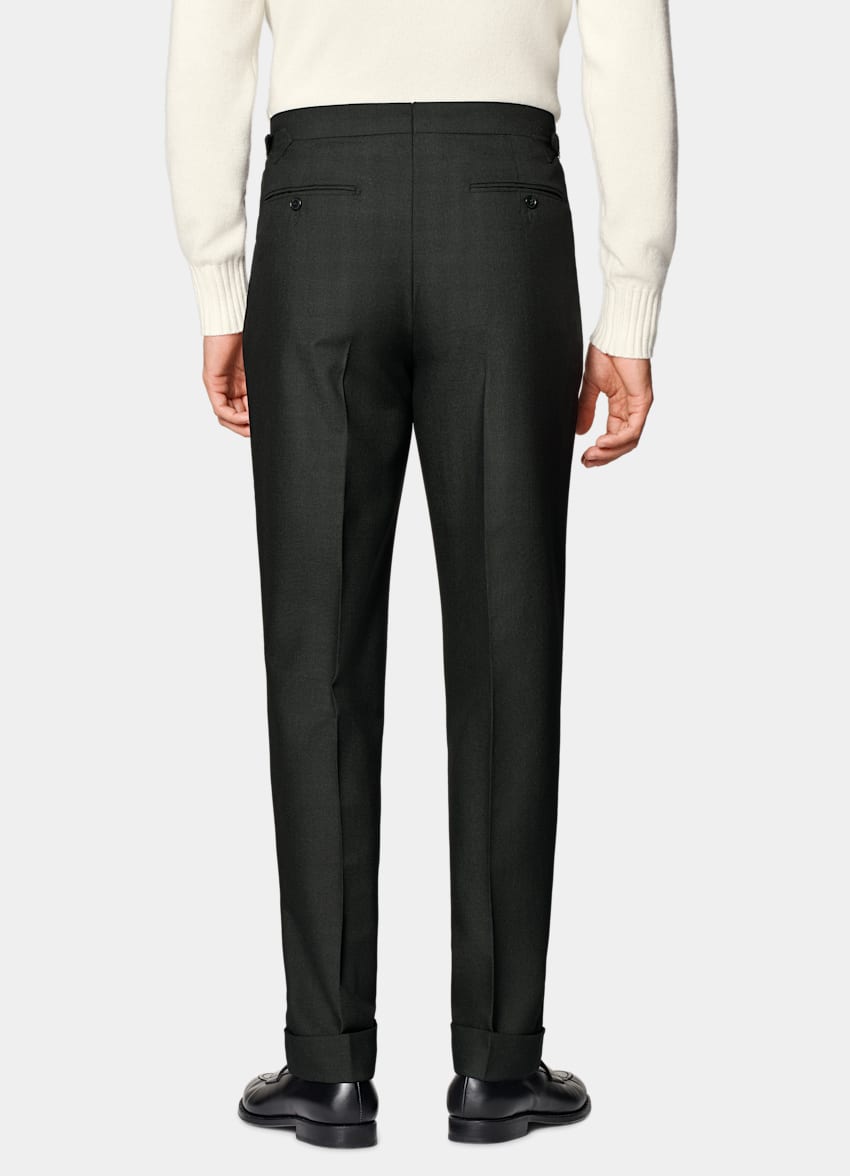 スーツ SUPER120S U-BLACK TROUSERS-SLIM STRAIGHT スーツ SUPER120S U-BLACK TROUSERS-SLIM STRAIGHT black-slim