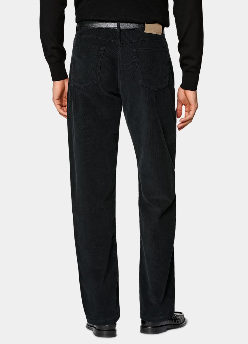 Black Straight Leg Jeans