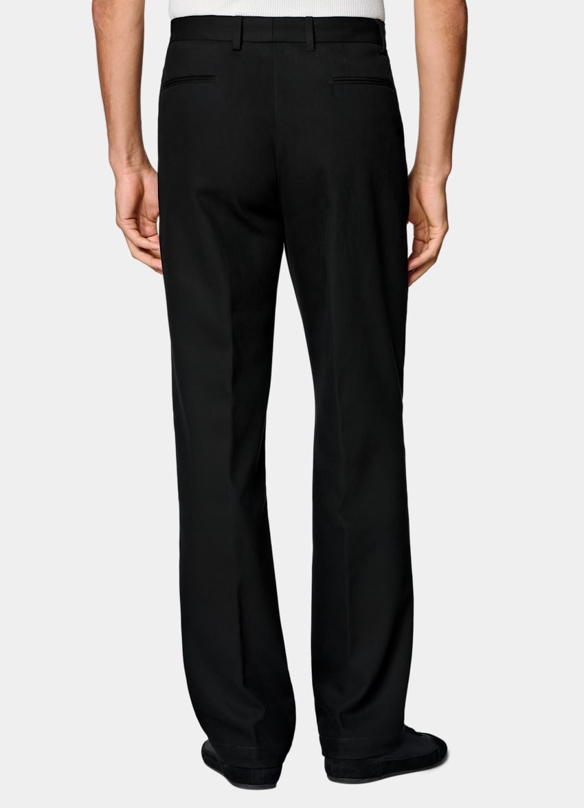 Black Wide Leg Trousers