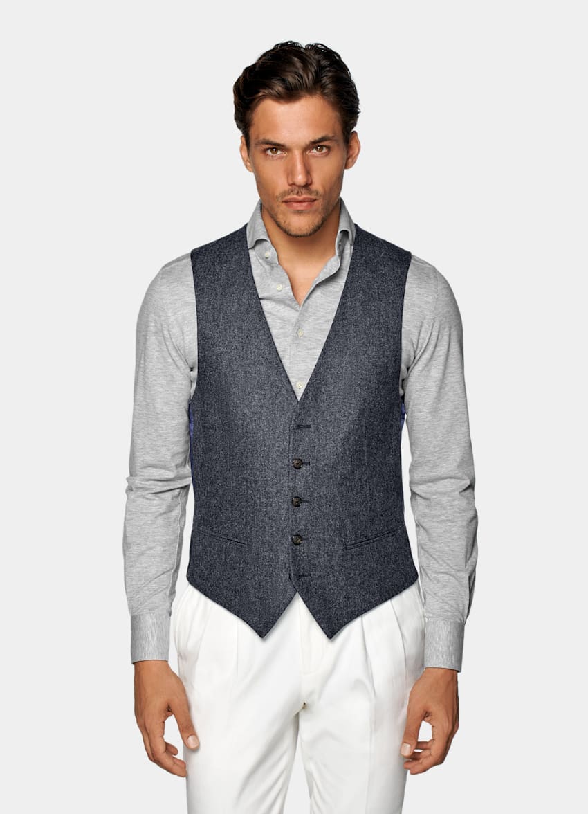 Grey waistcoat clearance