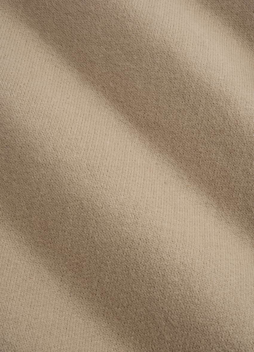 SUITSUPPLY Puro algodón Conjunto informal marrón claro