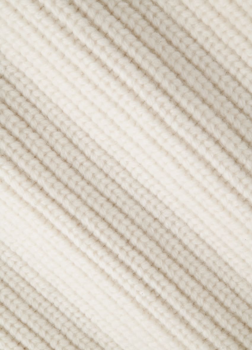 Off-White Cardigan in Pure Australian Merino Wool | SUITSUPPLY US