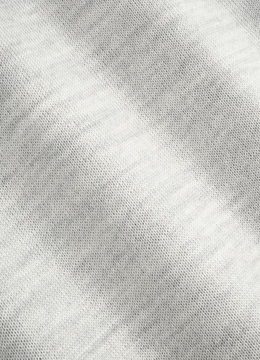 SUITSUPPLY Pure Australian Merino Wool Light Grey Crewneck