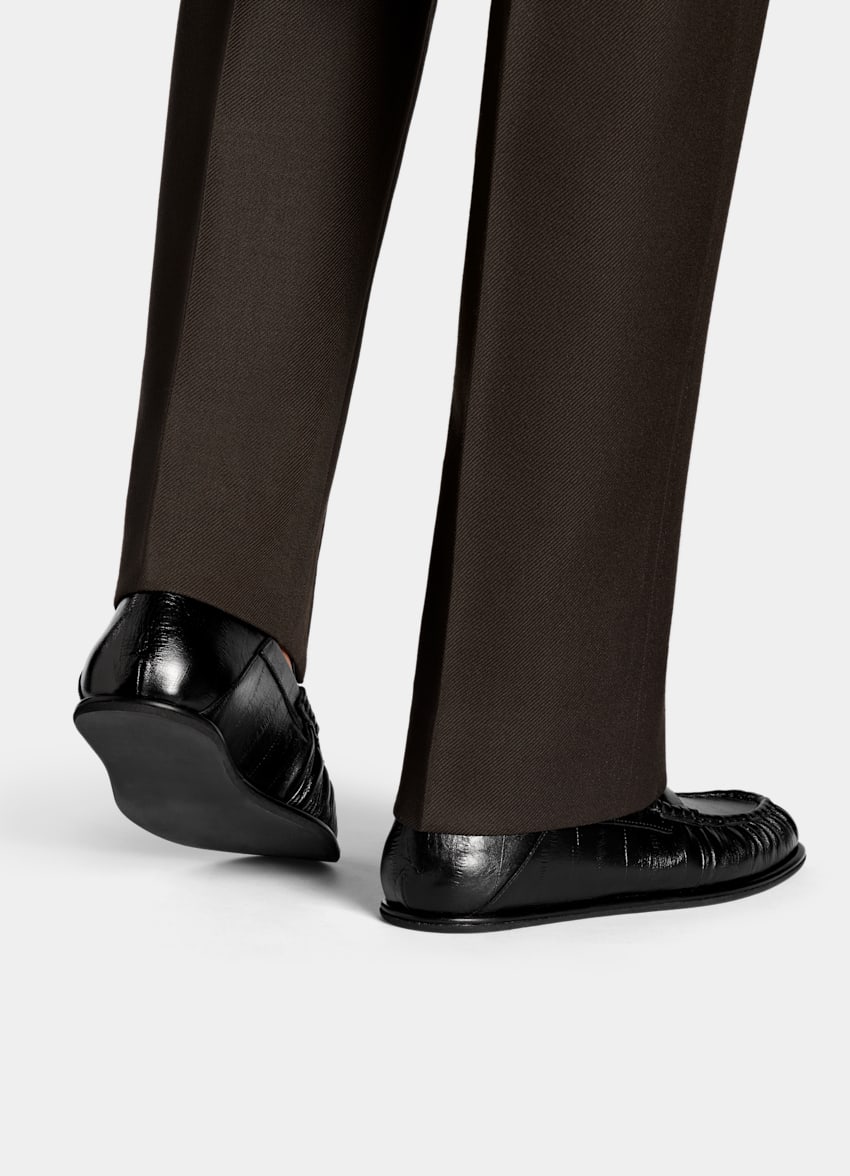 SUITSUPPLY Leather Black Loafer