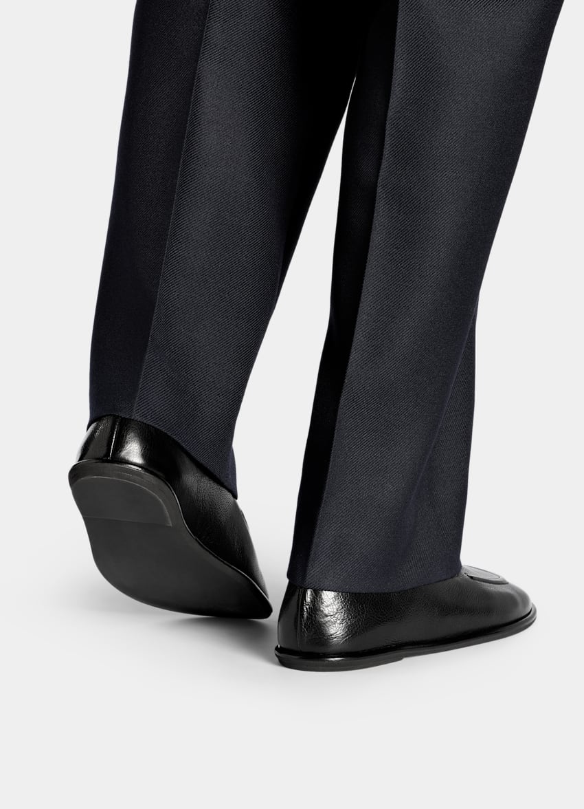 SUITSUPPLY Leather Black Loafer