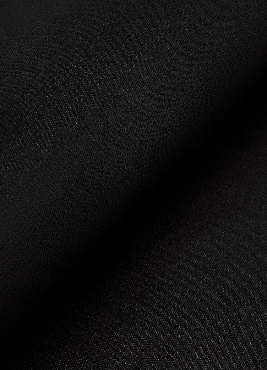 SUITSUPPLY Cotton Velvet Black Tuxedo Slip-On