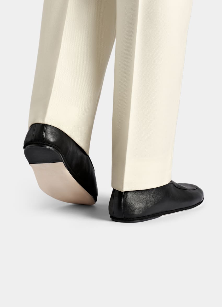 SUITSUPPLY Italienskt kalvskinn Svart Loafer