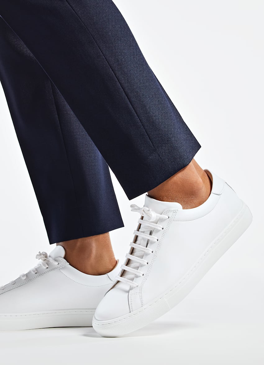 White Sneaker | Calf Leather | US
