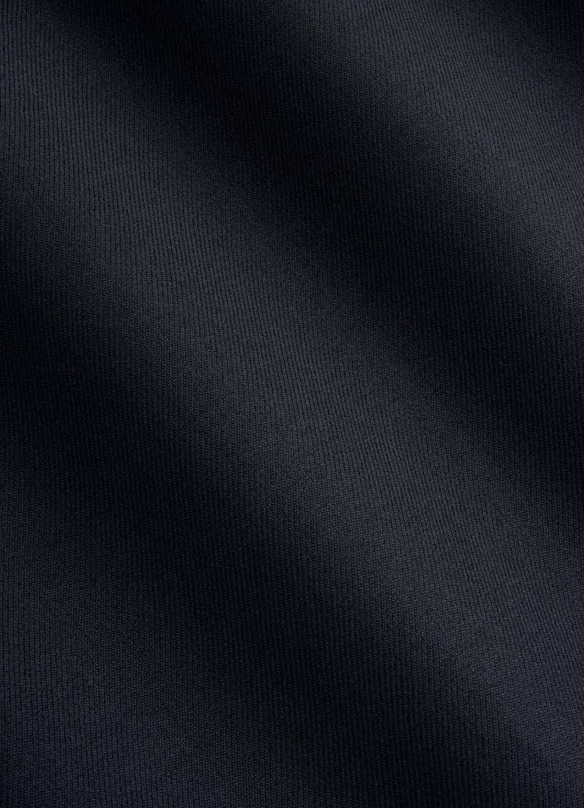 SUITSUPPLY All Season Pura lana S130s de Vitale Barberis Canonico, Italia Traje Custom Made azul oscuro