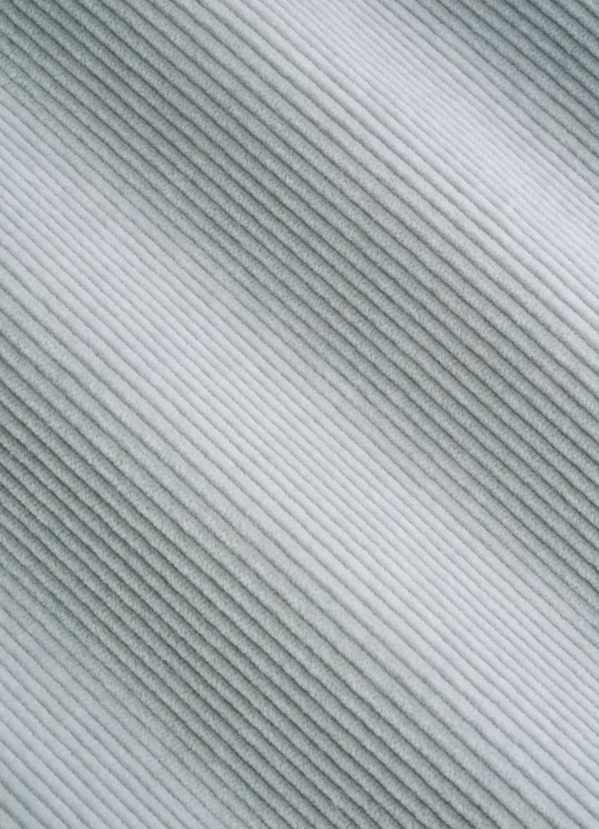 SUITSUPPLY Wool Cashmere Elastane by Lanificio Ermenegildo Zegna, Italy Light Grey Havana Suit