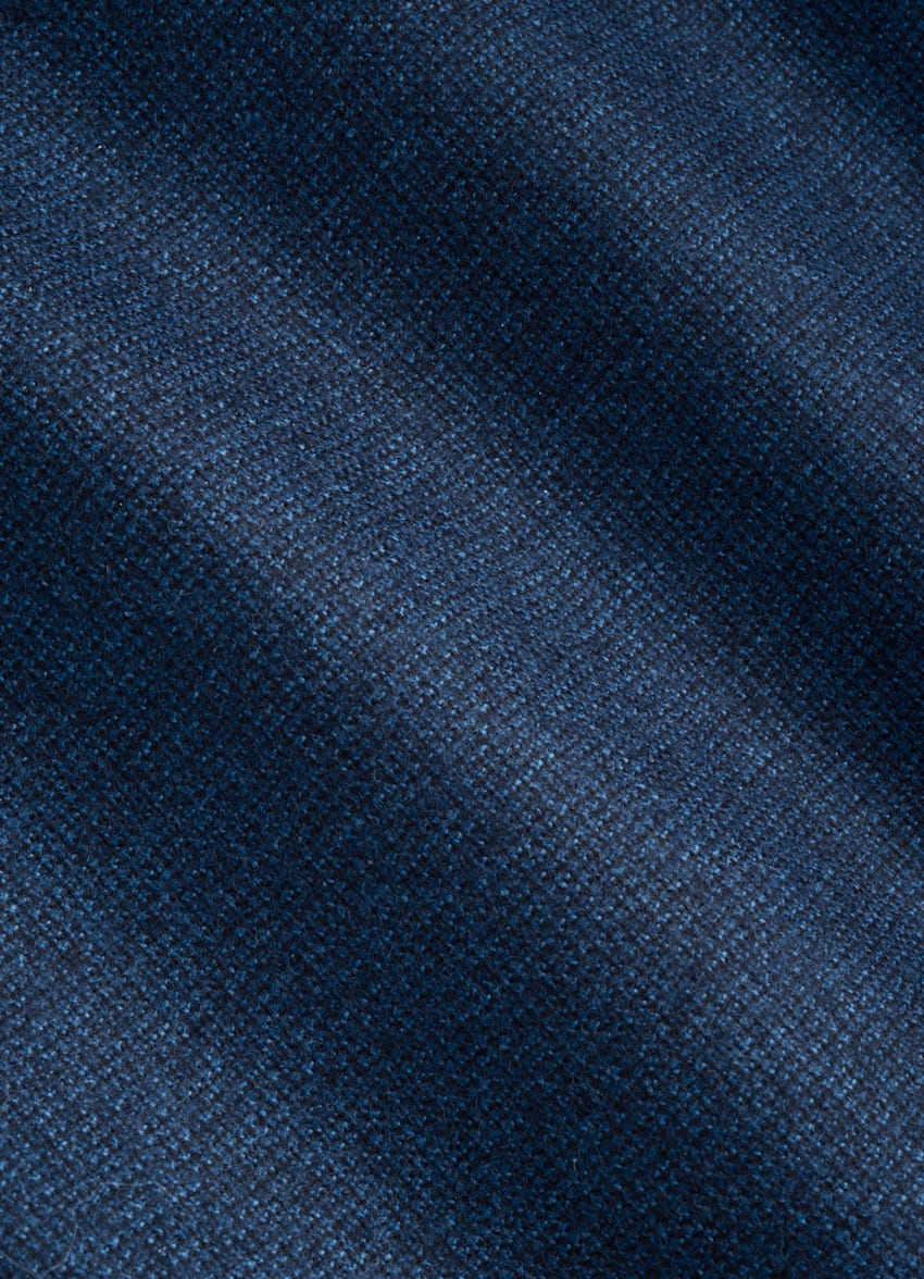 SUITSUPPLY Pura lana S120s de Vitale Barberis Canonico, Italia Traje Lazio azul intermedio