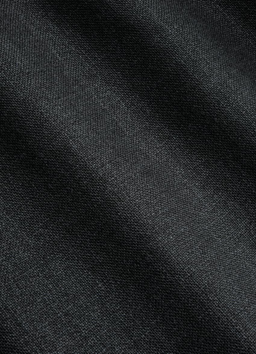 SUITSUPPLY Estate Lana, seta e lino - E.Thomas, Italia Abito Milano nero tailored fit