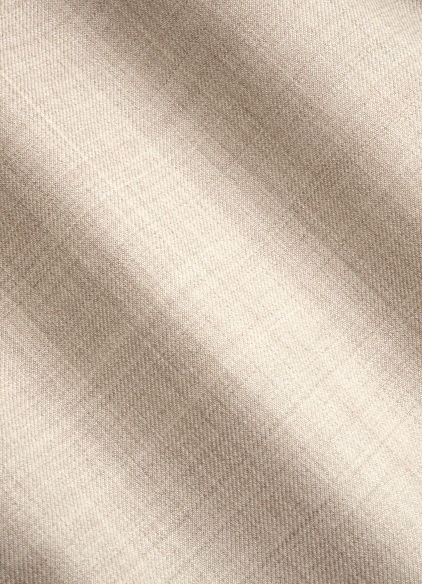 SUITSUPPLY All season Pura lana S130's - Delfino, Italia Abito Havana color sabbia tailored fit
