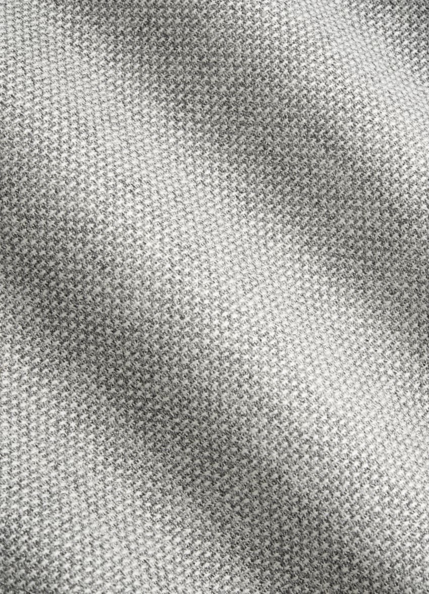 SUITSUPPLY Pura lana de Vitale Barberis Canonico, Italia Traje Havana gris claro corte Tailored