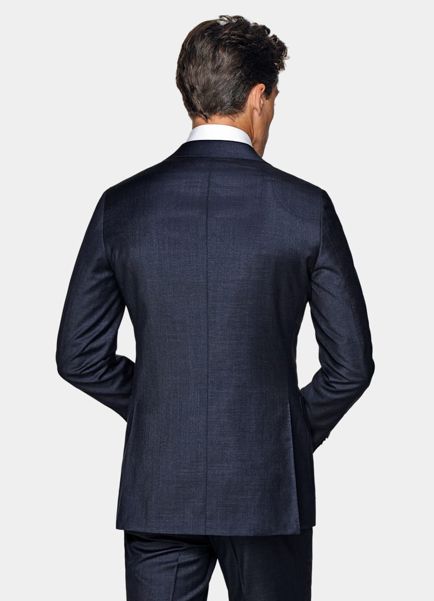 Navy Custom Made Suit in Traceable Pure Wool S110's SUITSUPPLY US