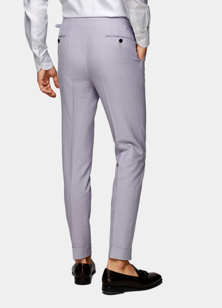 Lilac Havana Suit | Wool Silk Linen Single Breasted | Suitsupply Online ...