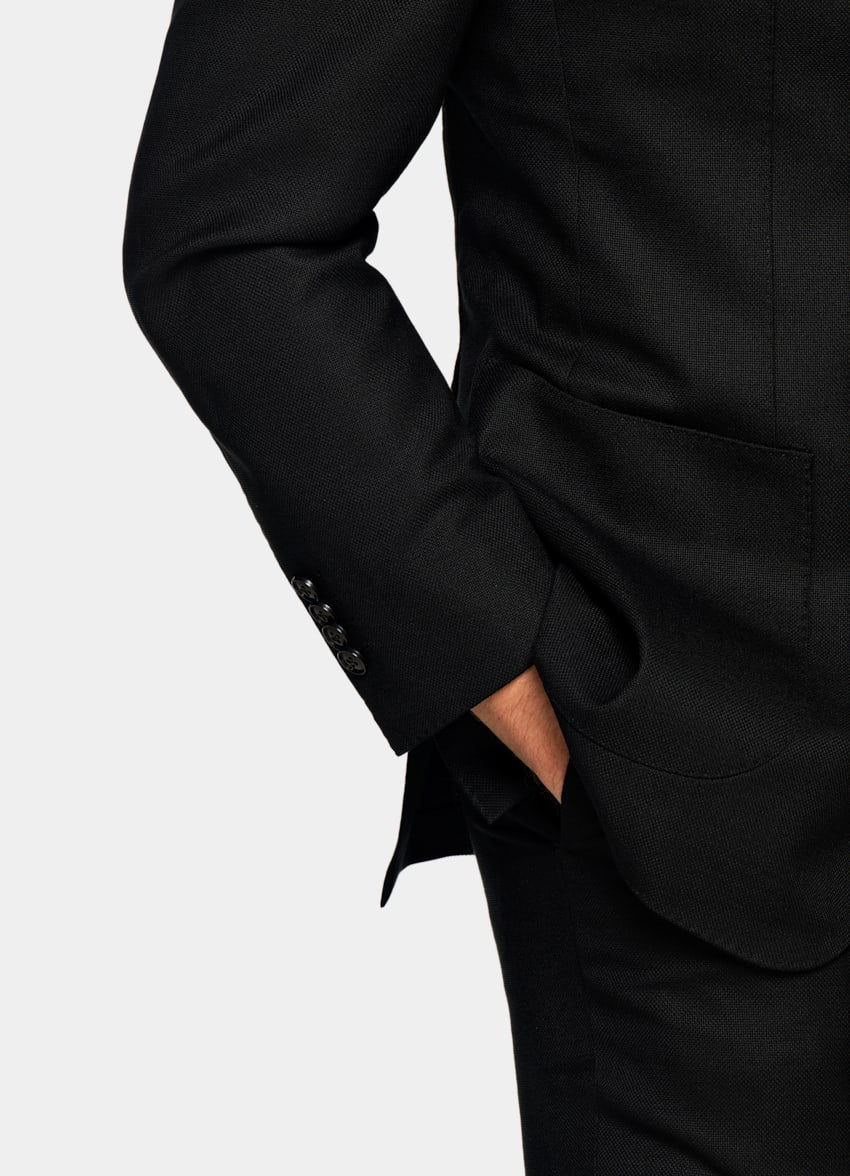 Black Havana Suit | Stretch Wool Single Breasted | SUITSUPPLY