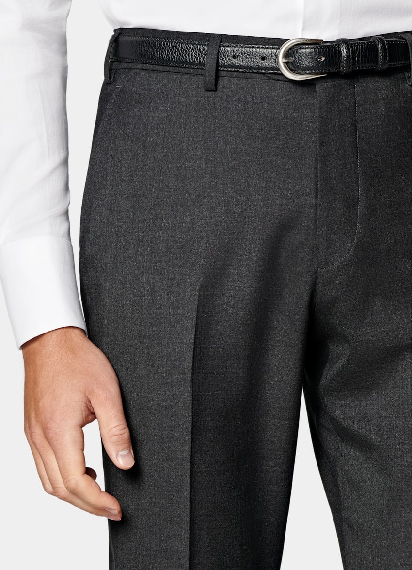 Dark Grey Havana Suit in Pure S150's Wool | SUITSUPPLY US