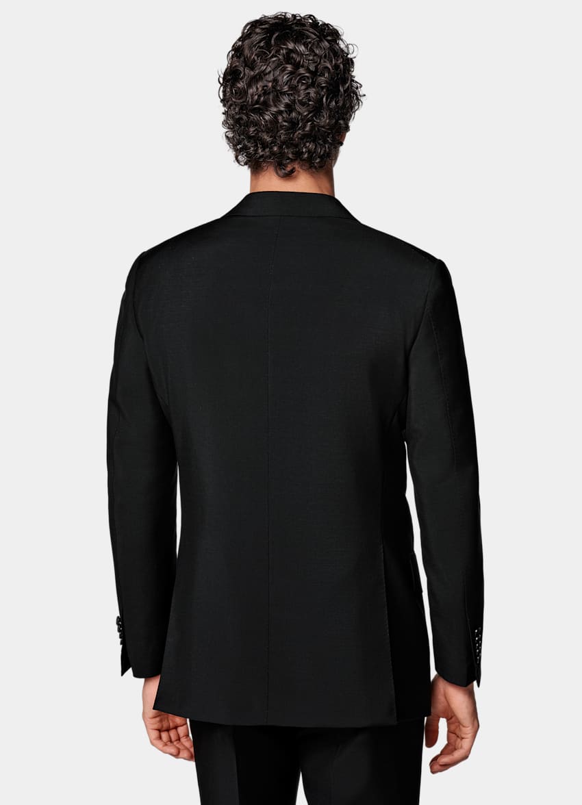 SUITSUPPLY All season Lana mohair - Vitale Barberis Canonico, Italia Abito Milano nero tailored fit