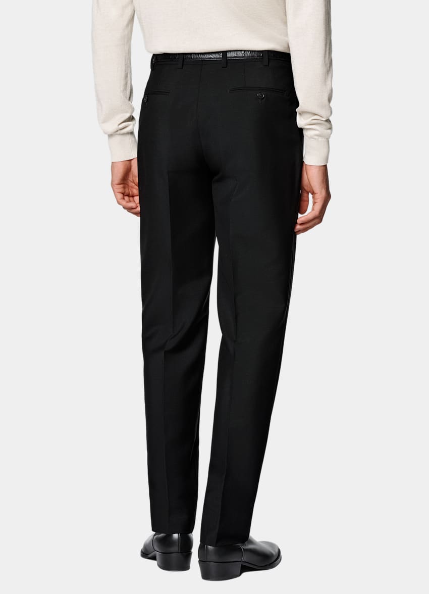 SUITSUPPLY All season Lana mohair - Vitale Barberis Canonico, Italia Abito Milano nero tailored fit