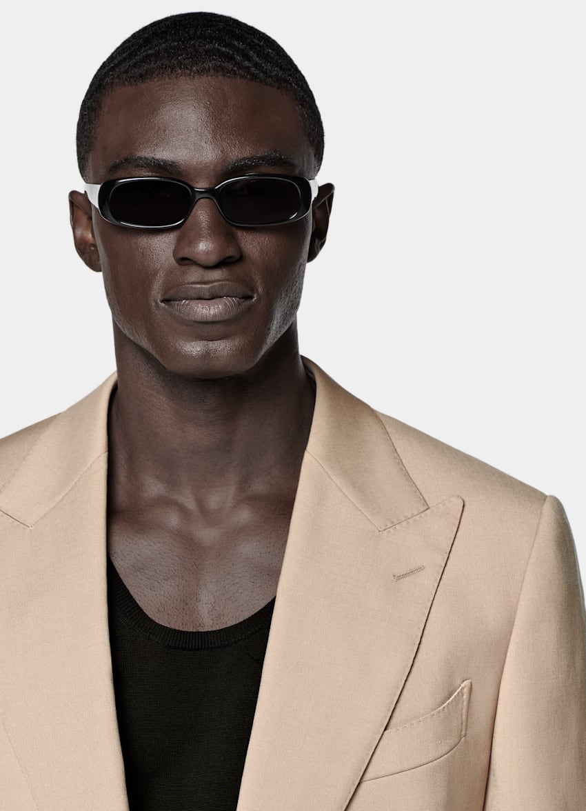 SUITSUPPLY All season Lana mohair - Botto Giuseppe, Italia Abito Milano marrone tailored fit