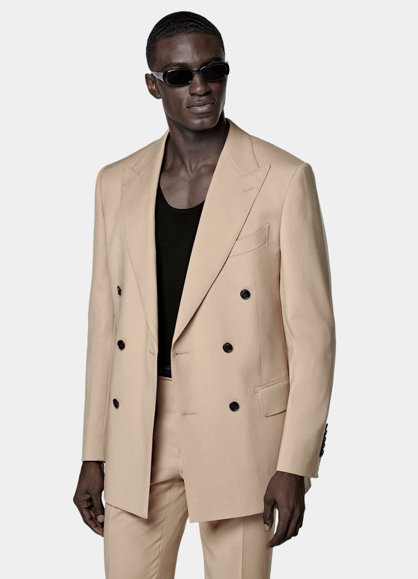 SUITSUPPLY All season Lana mohair - Botto Giuseppe, Italia Abito Milano marrone tailored fit