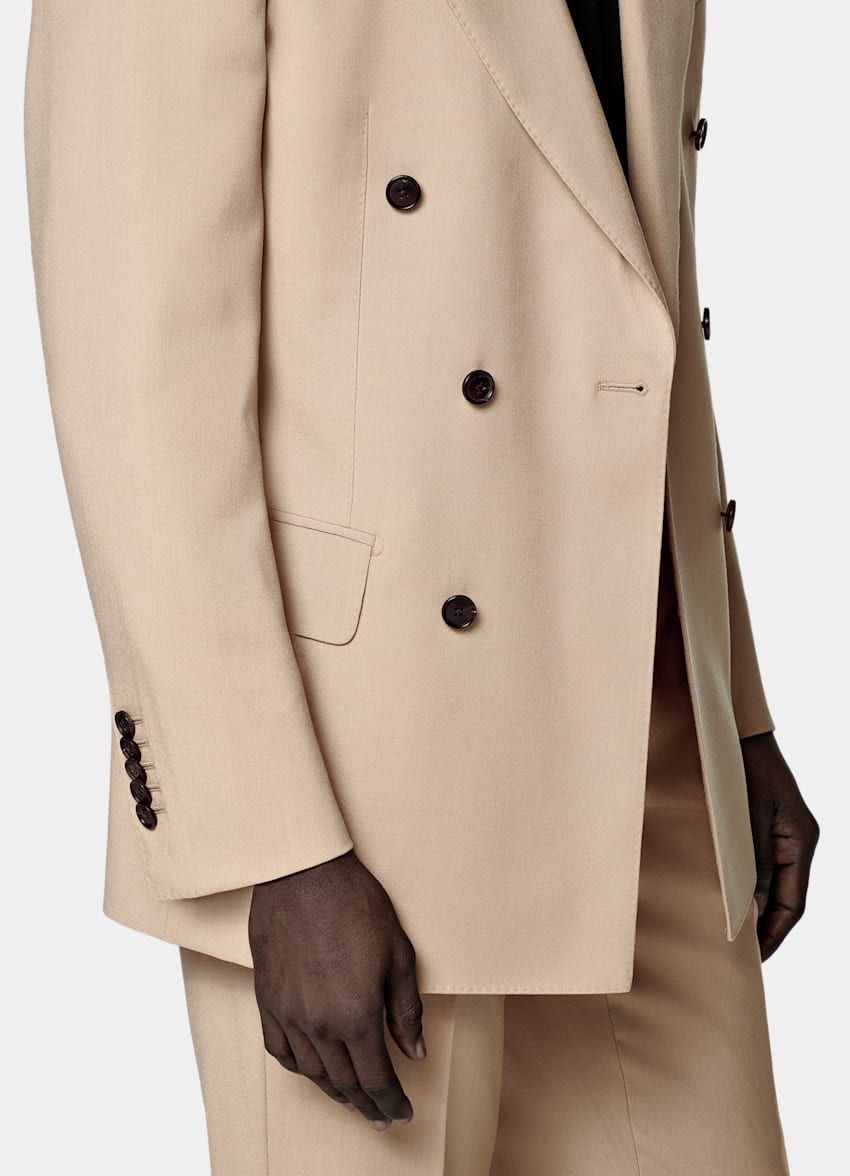 SUITSUPPLY All season Lana mohair - Botto Giuseppe, Italia Abito Milano marrone tailored fit