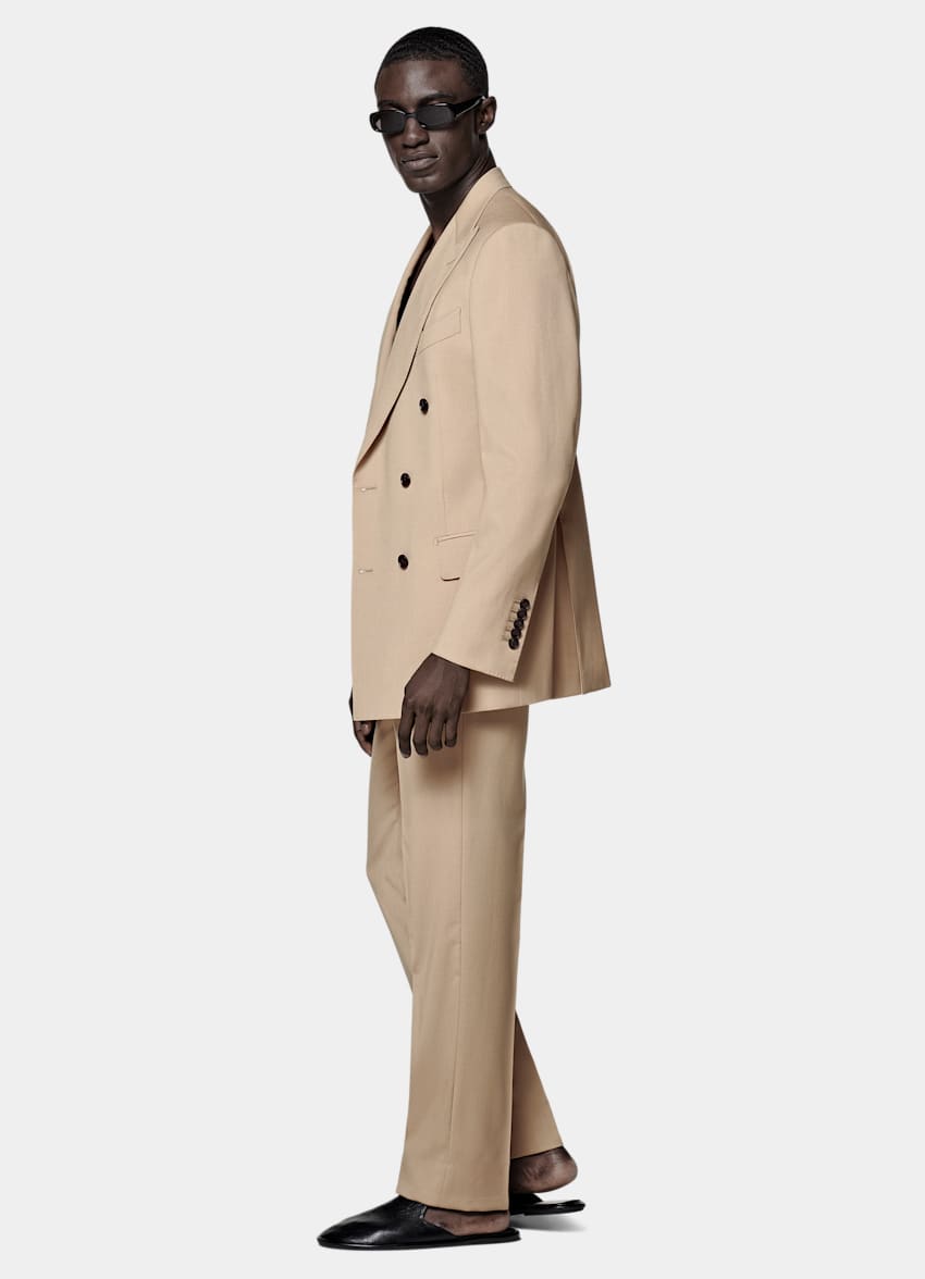 SUITSUPPLY All season Lana mohair - Botto Giuseppe, Italia Abito Milano marrone tailored fit