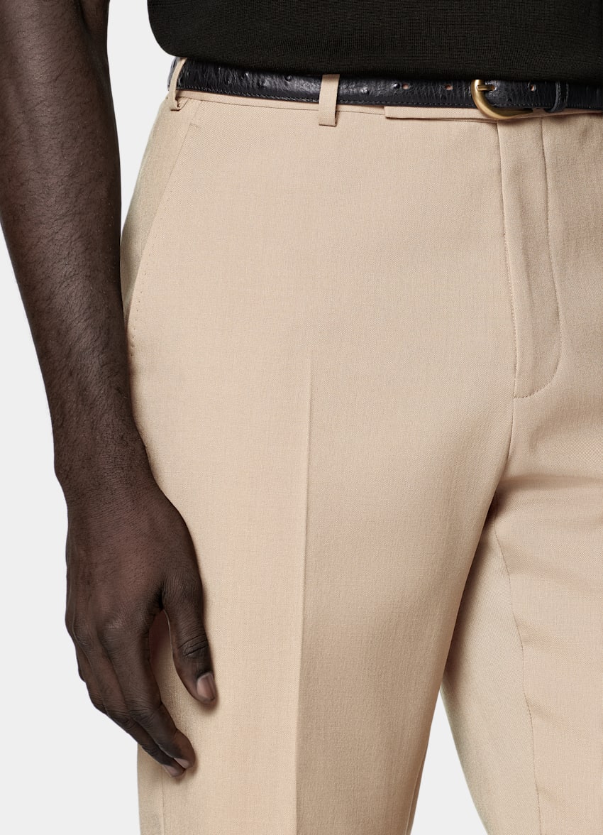 SUITSUPPLY All season Lana mohair - Botto Giuseppe, Italia Abito Milano marrone tailored fit