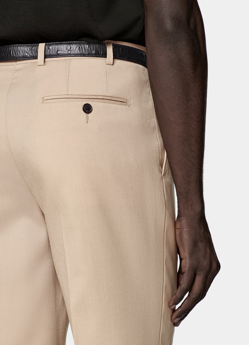 SUITSUPPLY All season Lana mohair - Botto Giuseppe, Italia Abito Milano marrone tailored fit