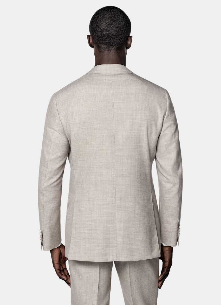 SUITSUPPLY All season Pura lana tropicale - Vitale Barberis Canonico, Italia Abito Havana Perennial marrone chiaro tailored fit