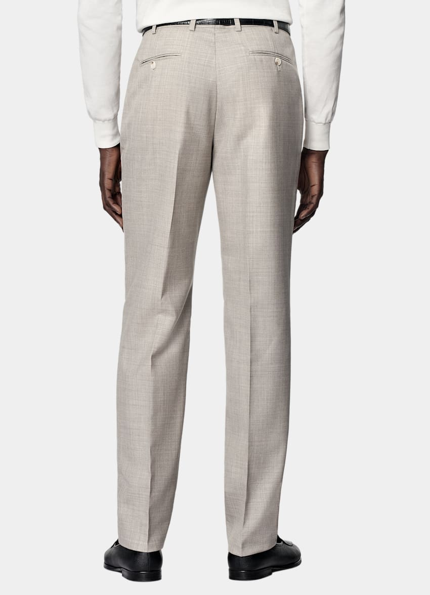 SUITSUPPLY All season Pura lana tropicale - Vitale Barberis Canonico, Italia Abito Havana Perennial marrone chiaro tailored fit