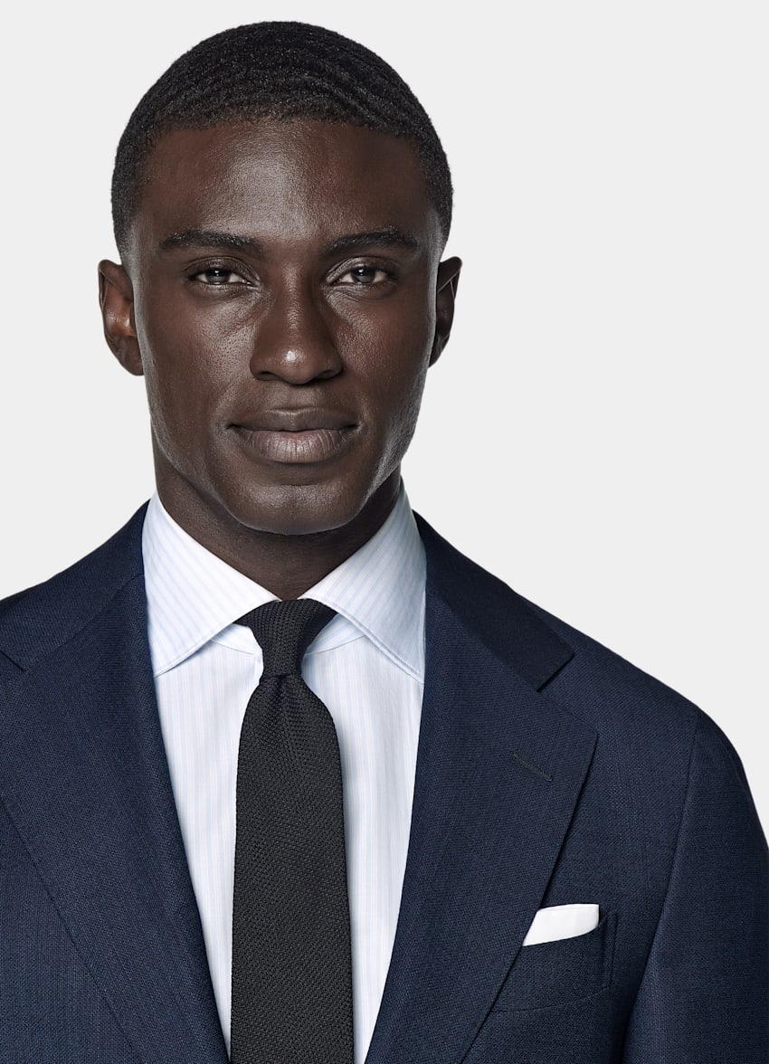 SUITSUPPLY All season Pura lana S110's - Reda, Italia Abito Havana Perennial blu navy tailored fit