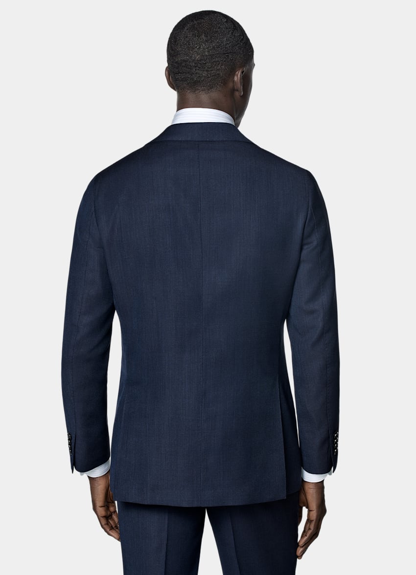 SUITSUPPLY All season Pura lana S110's - Reda, Italia Abito Havana Perennial blu navy tailored fit