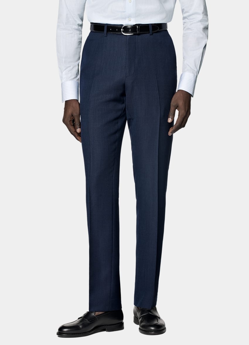 SUITSUPPLY All season Pura lana S110's - Reda, Italia Abito Havana Perennial blu navy tailored fit