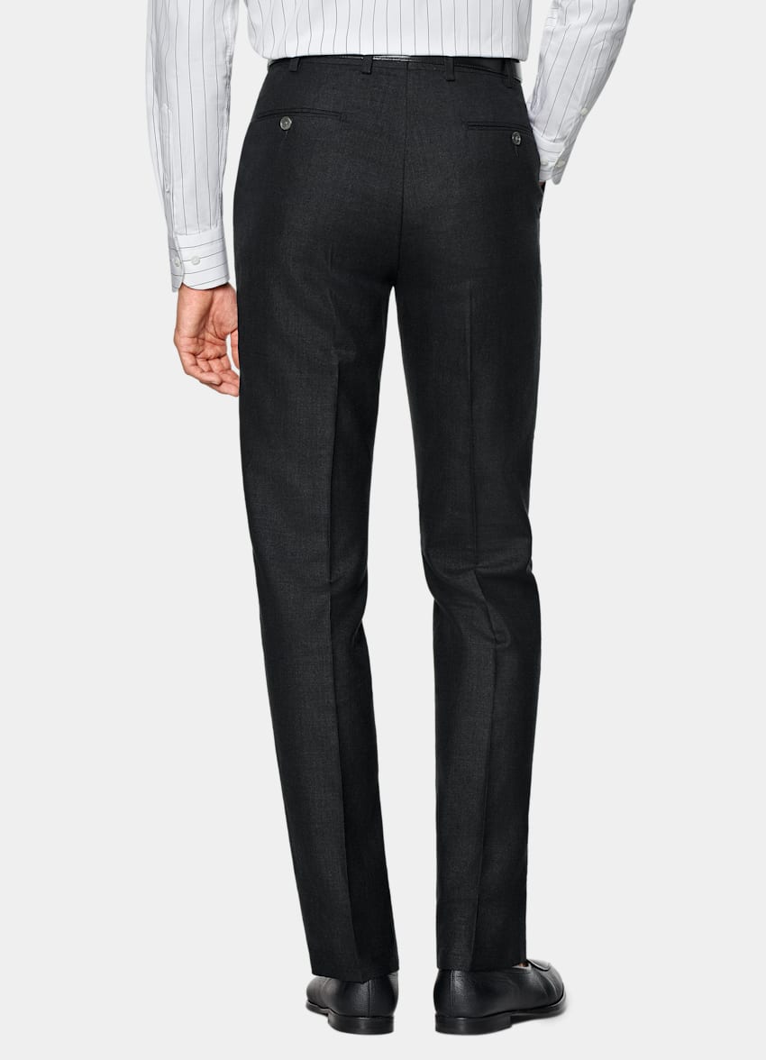 SUITSUPPLY Estate Lana, seta e lino - E.Thomas, Italia Abito Milano nero tailored fit